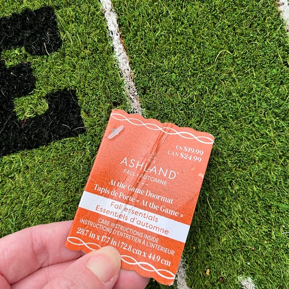 Football/ Superbowl home decor door mat brand new - Picture 3 of 4